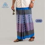 Deep Jacquard Lungi JD92