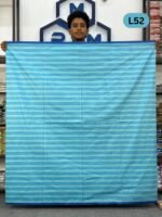 Soft Cotton Plain Check Lungi L52 - Image 2