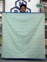Soft Cotton Plain Check Lungi L53 - Image 2