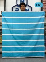 Soft Cotton Plain Check Lungi L65 - Image 2