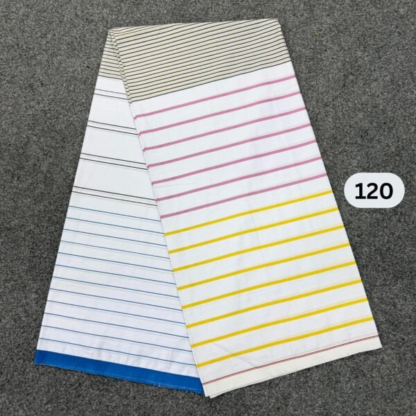Premium White Lungi 120