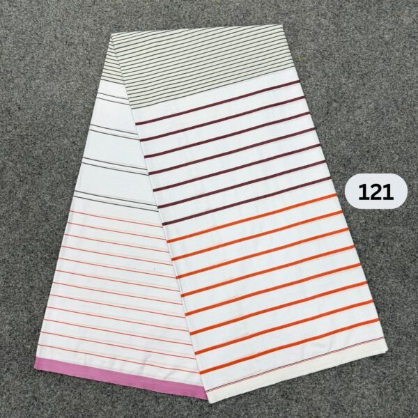 Premium White Lungi 121