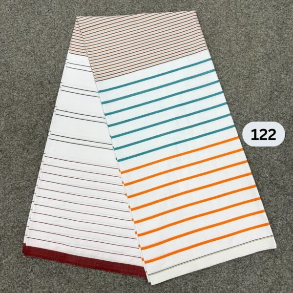 Premium White Lungi 122