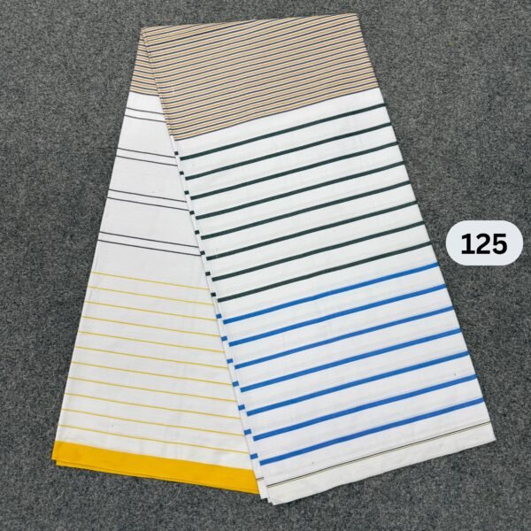 Premium White Lungi 125