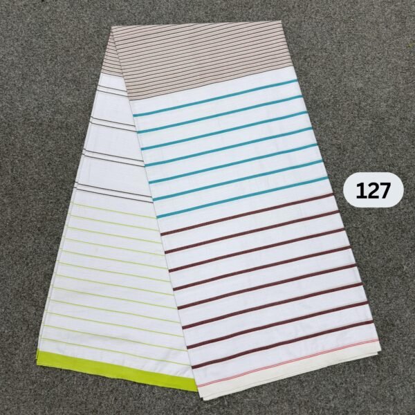 Premium White Lungi 127