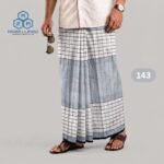 Premium White Lungi 143