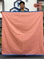 Soft Cotton Plain Check Lungi L55 - Image 2
