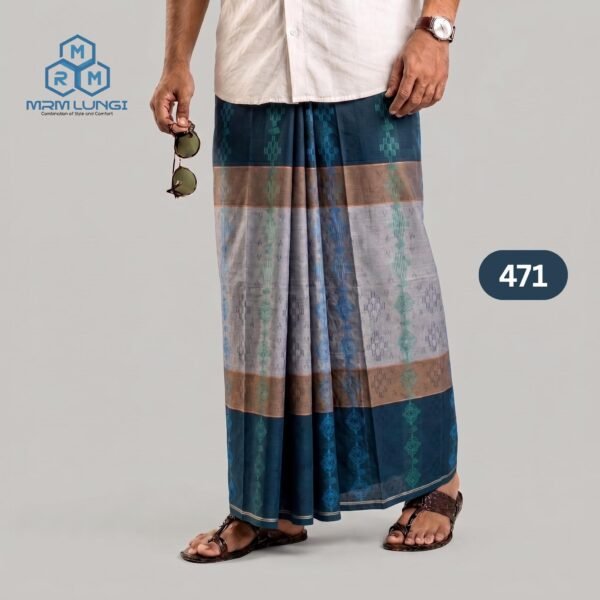 Luxury Jecquard Lungi 471