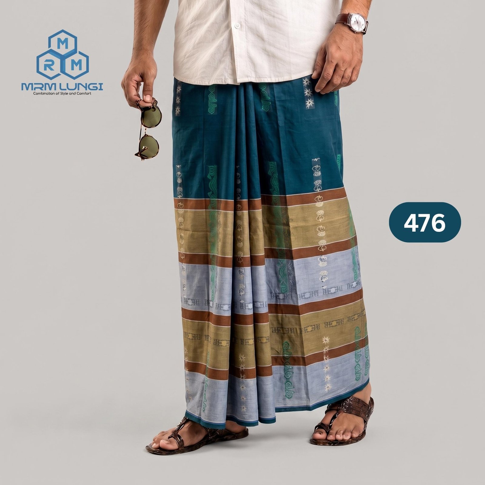 476 Luxury Jecquard Lungi 476 - Image 1