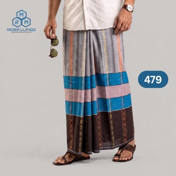 Luxury Jecquard Lungi 479