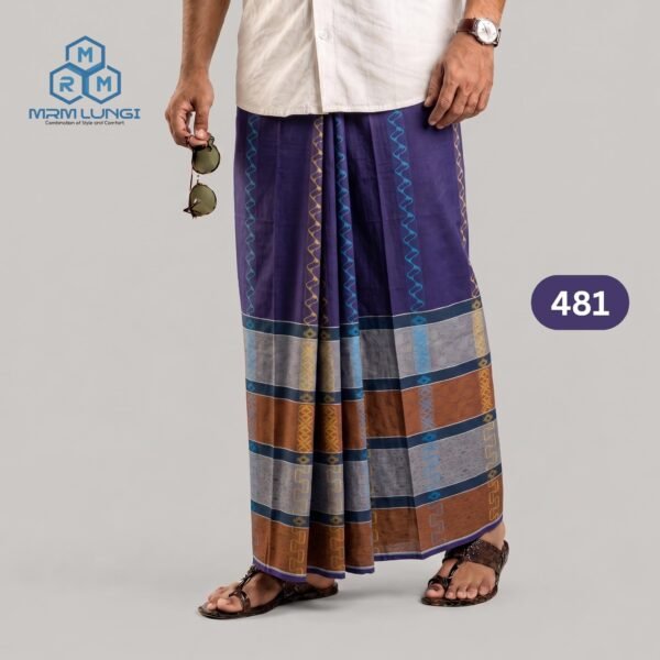 Luxury Jecquard Lungi 481
