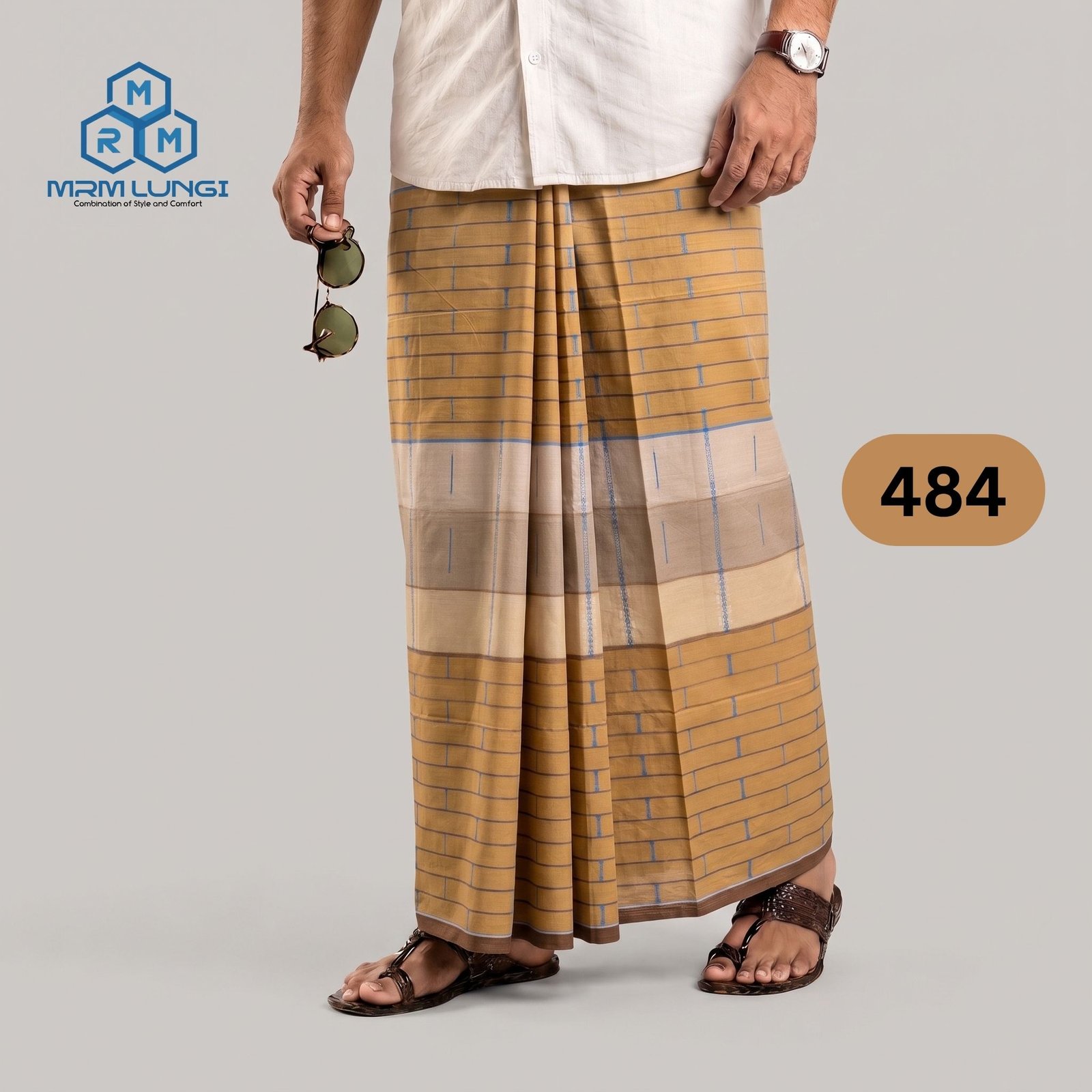 484 Luxury Jecquard Lungi 484 - Image 1