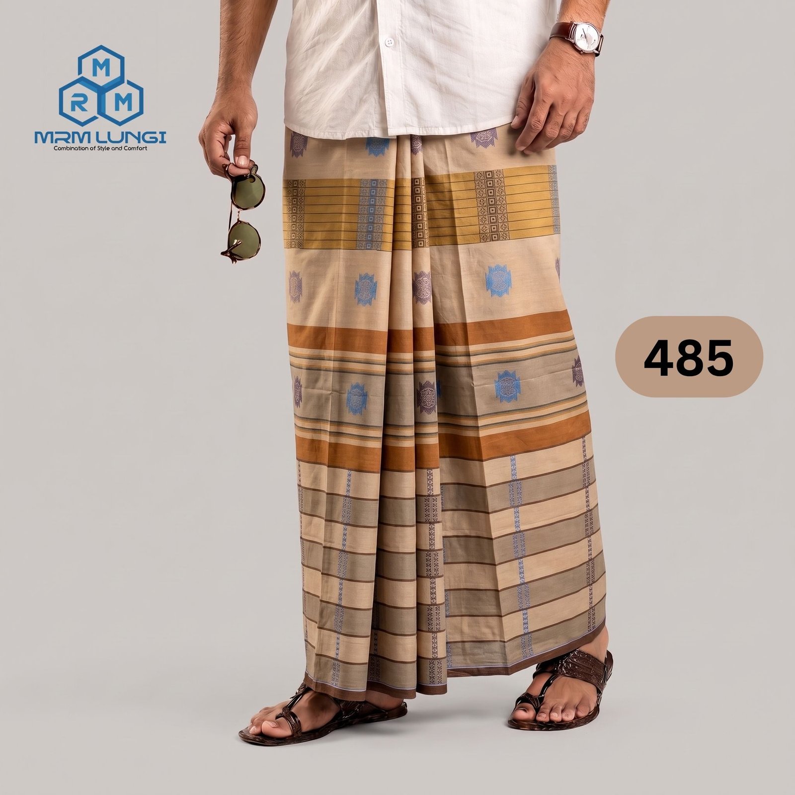 485 Luxury Jecquard Lungi 485 - Image 1