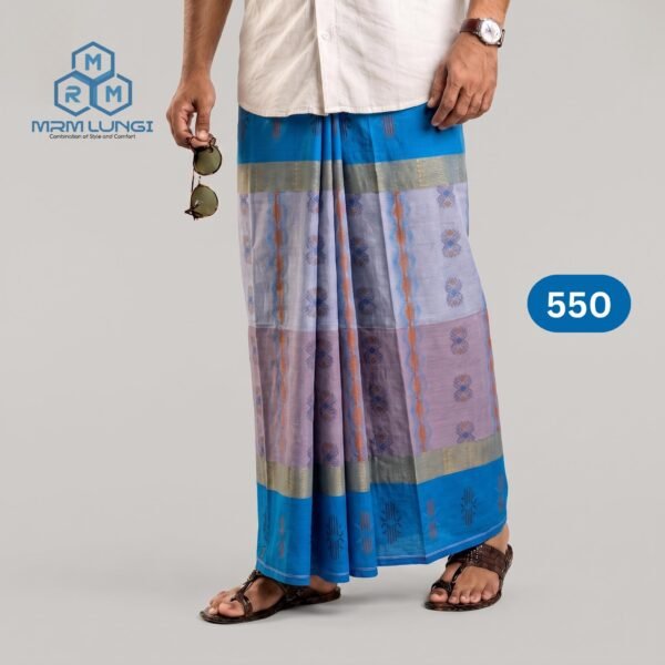 Deep Jacquard Lungi 550