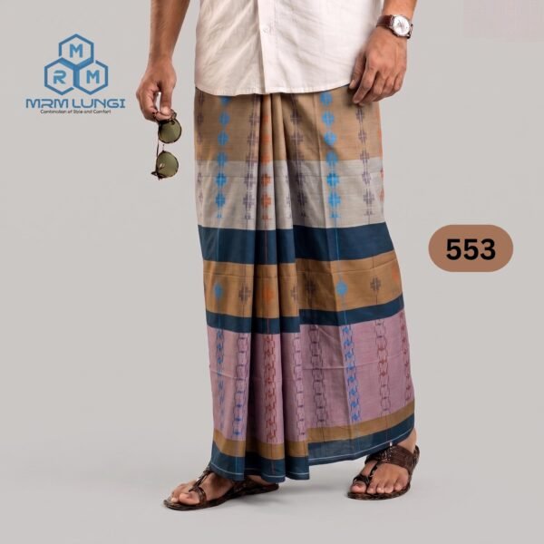 Deep Jacquard Lungi 553