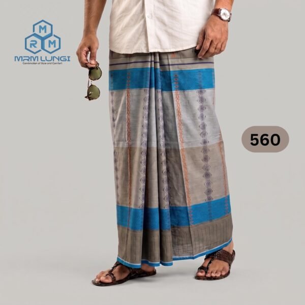 Deep Jacquard Lungi 560