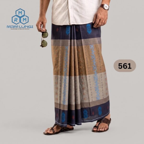 Deep Jacquard Lungi 561
