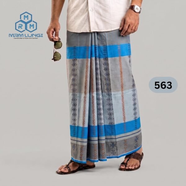 Deep Jacquard Lungi 563
