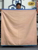 Soft Cotton Plain Check Lungi L57 - Image 2